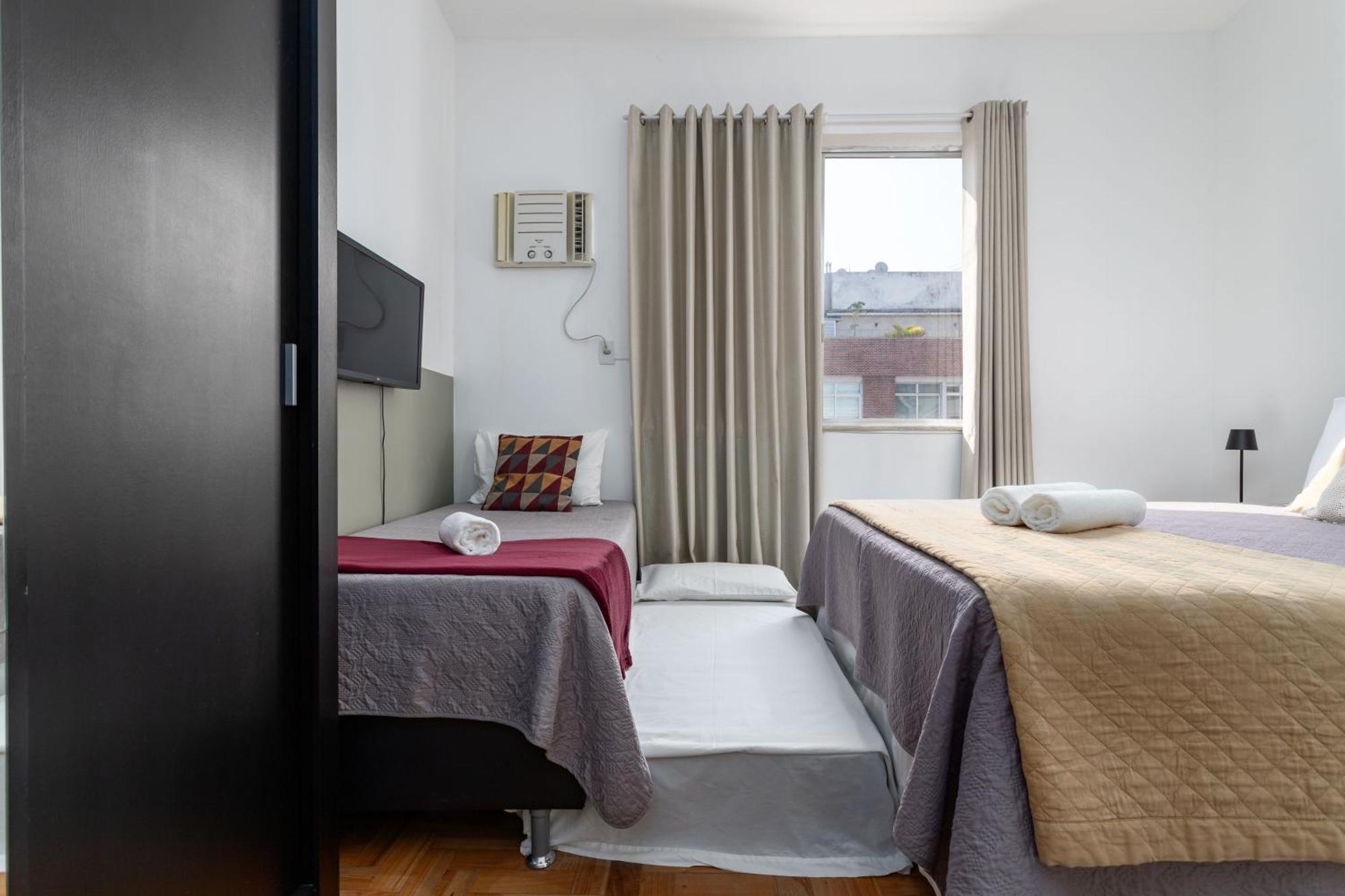 2 Quartos A 400m Da De Ipanema E 200m Do Metro - Portaria 24h, Wi-fi, Ar Condicionado E Cozinha Completa - Comporta 5 * Río de Janeiro