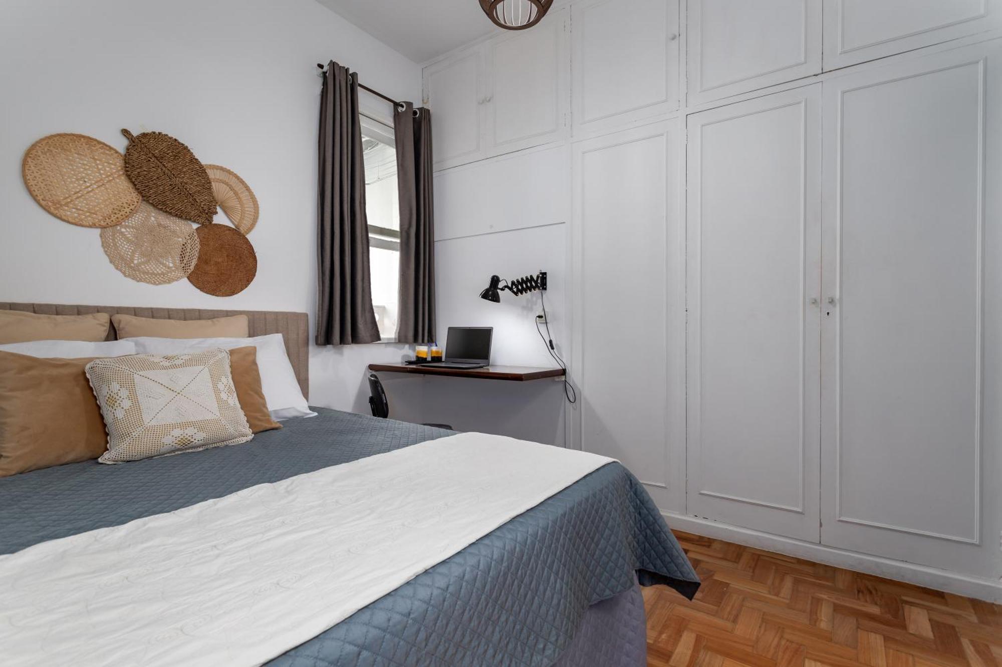 2 Quartos A 400m Da De Ipanema E 200m Do Metro - Portaria 24h, Wi-fi, Ar Condicionado E Cozinha Completa - Comporta 5 Rio de Janeiro