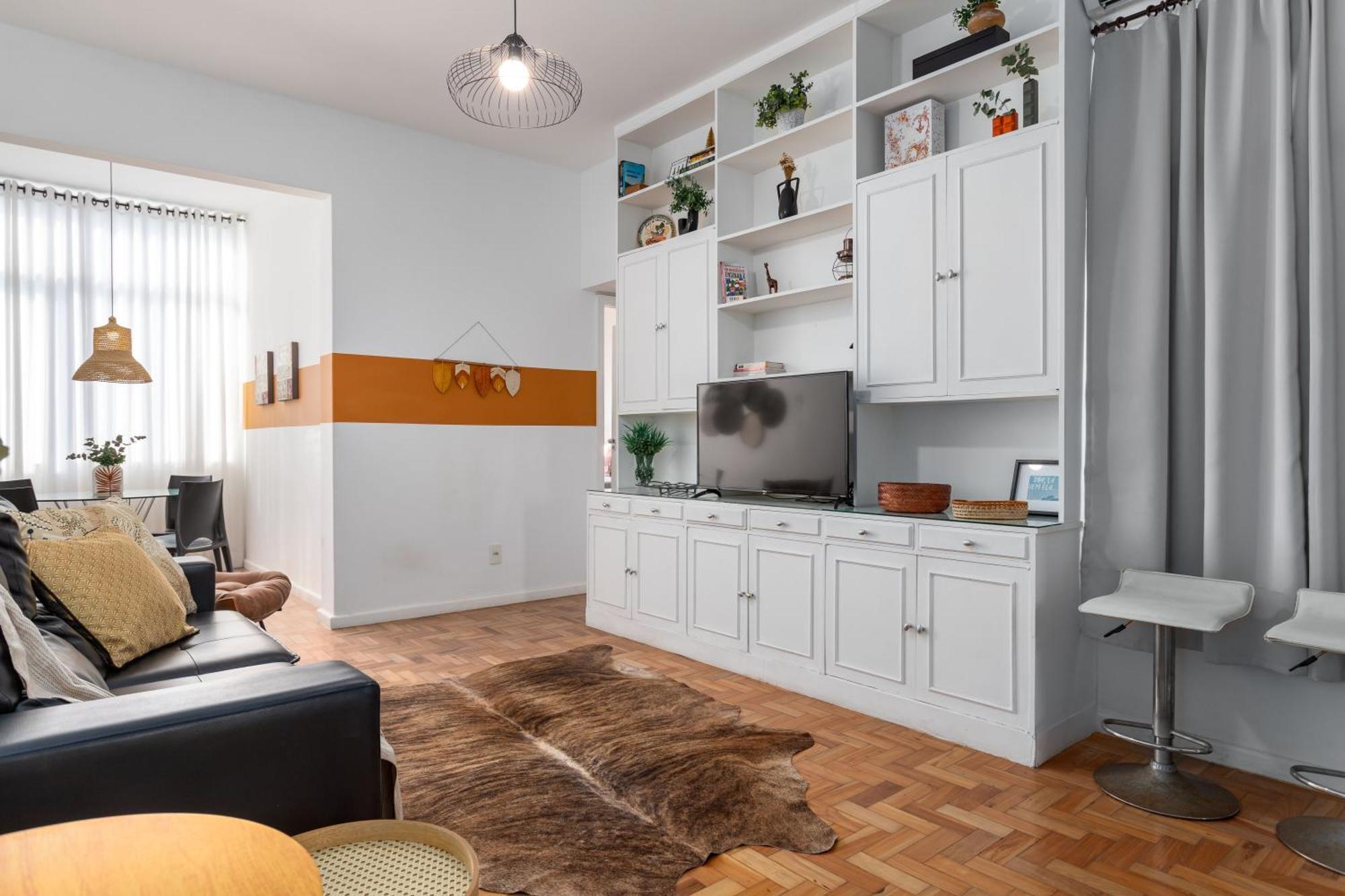Apartamento 2 Quartos A 400m Da De Ipanema E 200m Do Metro - Portaria 24h, Wi-fi, Ar Condicionado E Cozinha Completa - Comporta 5 Rio de Janeiro