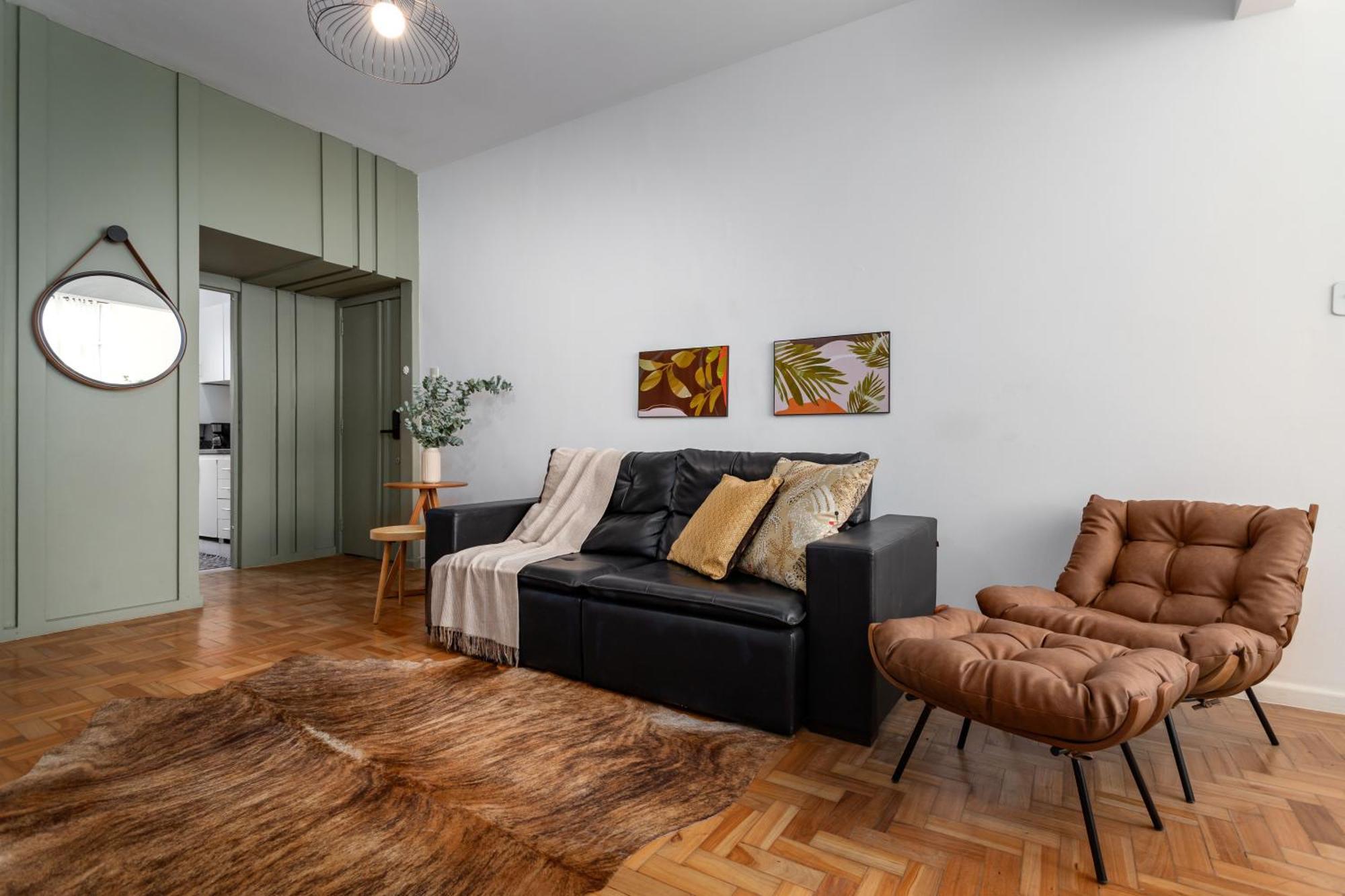 Apartamento 2 Quartos A 400m Da De Ipanema E 200m Do Metro - Portaria 24h, Wi-fi, Ar Condicionado E Cozinha Completa - Comporta 5 Rio de Janeiro